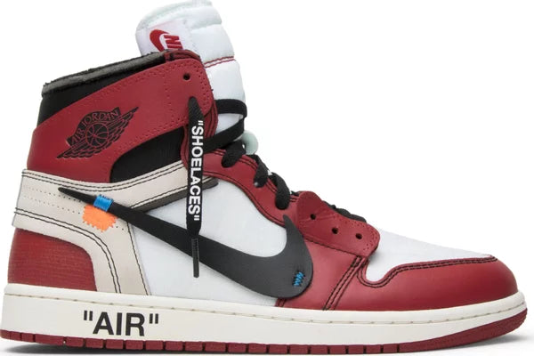 Unisex Off-White x Air Jordan 1 Retro High OG 'Chicago'