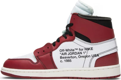 Unisex Off-White x Air Jordan 1 Retro High OG 'Chicago'