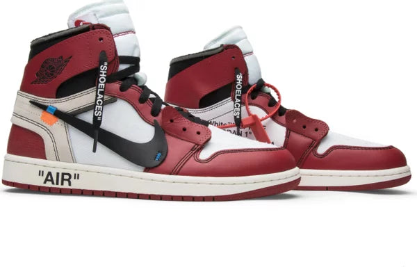 Unisex Off-White x Air Jordan 1 Retro High OG 'Chicago'