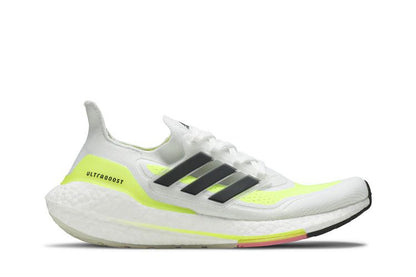 Adidas Ultraboost 21 'White Solar Yellow'