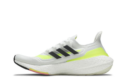 Adidas Ultraboost 21 'White Solar Yellow'