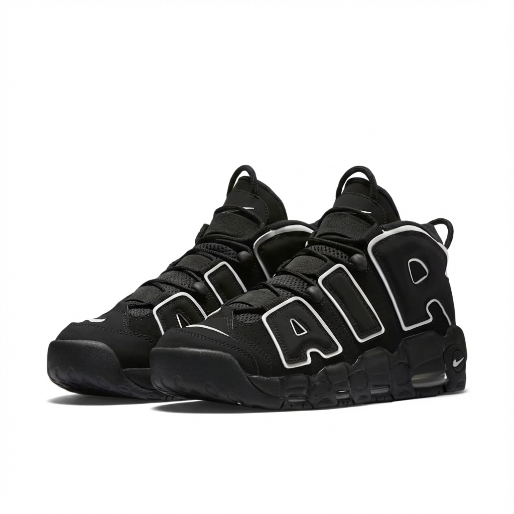 Unisex Nike Air More Uptempo Black