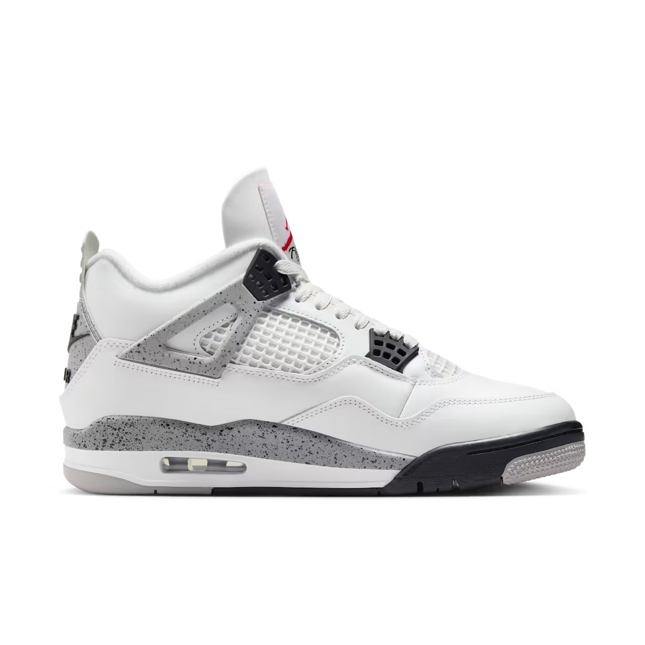 Air Jordan 4 White Cement